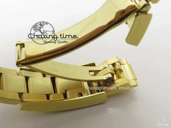 MiroTime 0116 RelaxedFit GMT-Master II 116718 LN Bp-Maker Best Edition YG Wrapped Bezel Black Dial On YG Bracelet ETA 3988